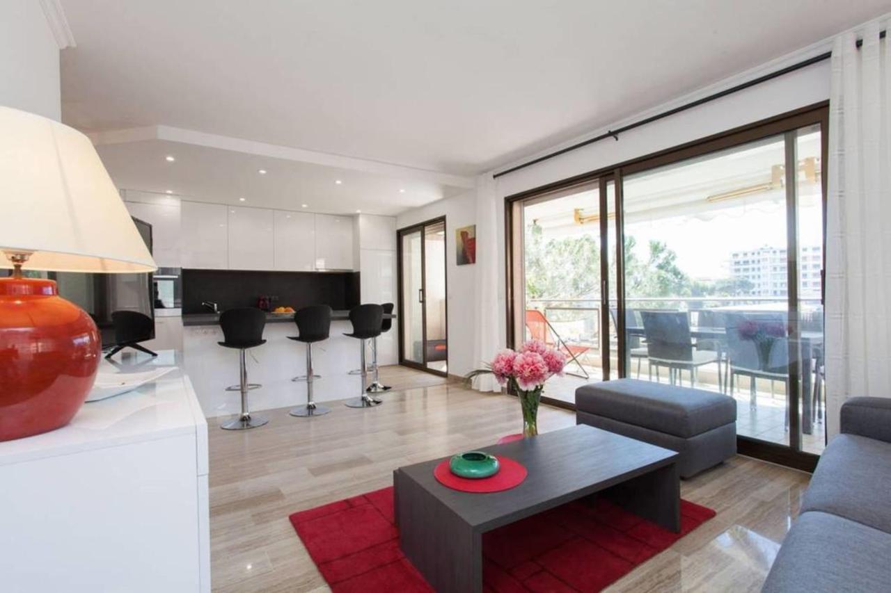 3-Room Apartment With Terrace In Palm Beach Cannes Eksteriør billede