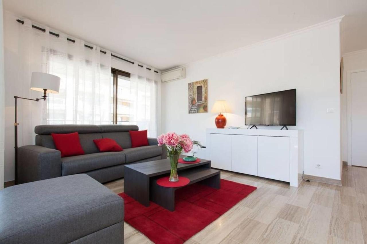 3-Room Apartment With Terrace In Palm Beach Cannes Eksteriør billede